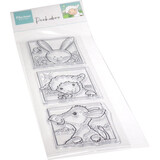 Marianne Design Hetty's Peek-a-boo Clear Stamps Spring Animals (CS1115)