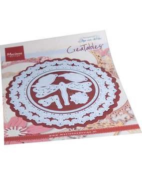 Marianne Design Creatables Anja's Dragonfly Circle (LR0795)* Marianne Design Creatables Anja's Dragonfly Circle (LR0795)*