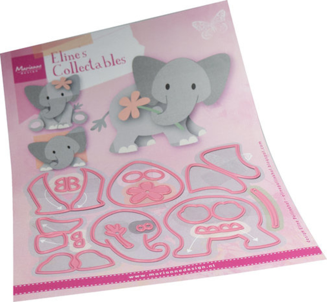 Marianne Design Collectable Eline's Baby Elephant (COL1521) Marianne Design Collectable Eline's Baby Elephant (COL1521)