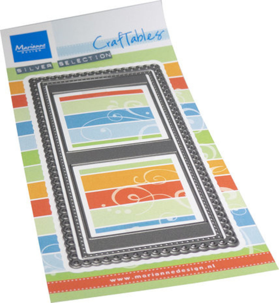 Marianne Design Craftable Mini Slimline Squares (CR1617) Marianne Design Craftable Mini Slimline Squares (CR1617)