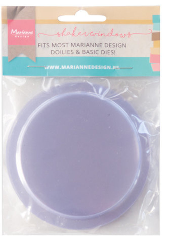 Marianne Design Shaker Windows Circles Ø85mm (LR0046) Marianne Design Shaker Windows Circles Ø85mm (LR0046)