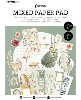 Studio Light Essentials Bohemian Spring A5 Mixed Paper Pad (SL-ES-MPP20)