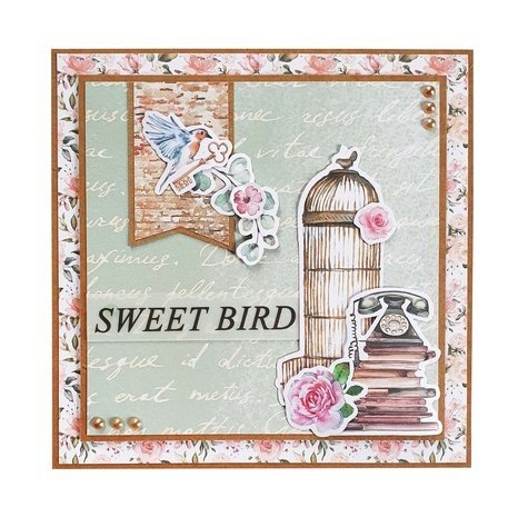 Studio Light Essentials Lovely Vintage A5 Mixed Paper Pad (SL-ES-MPP22)