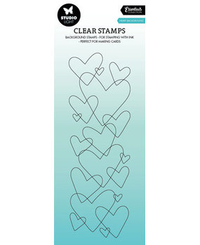 Studio Light Essentials Clear Stamp Heart Background (SL-ES-STAMP372) Studio Light Essentials Clear Stamp Heart Background (SL-ES-STAMP372)