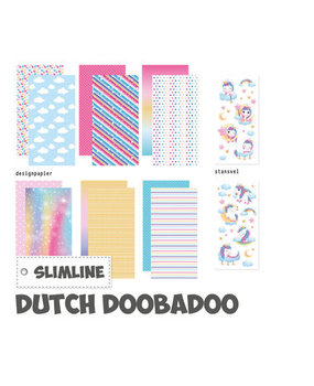 Dutch Doobadoo Crafty Paper Slimline Unicorn (473.005.020) Dutch Doobadoo Crafty Paper Slimline Unicorn (473.005.020)