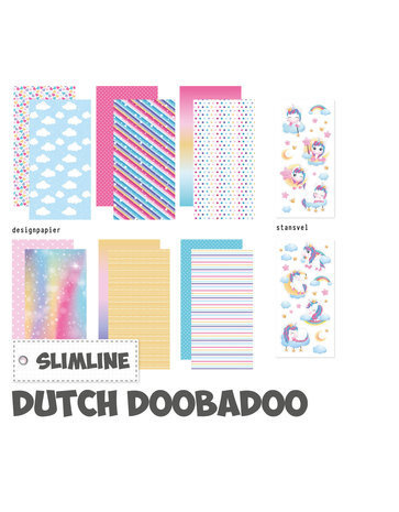 Dutch Doobadoo Crafty Paper Slimline Unicorn (473.005.020) Dutch Doobadoo Crafty Paper Slimline Unicorn (473.005.020)
