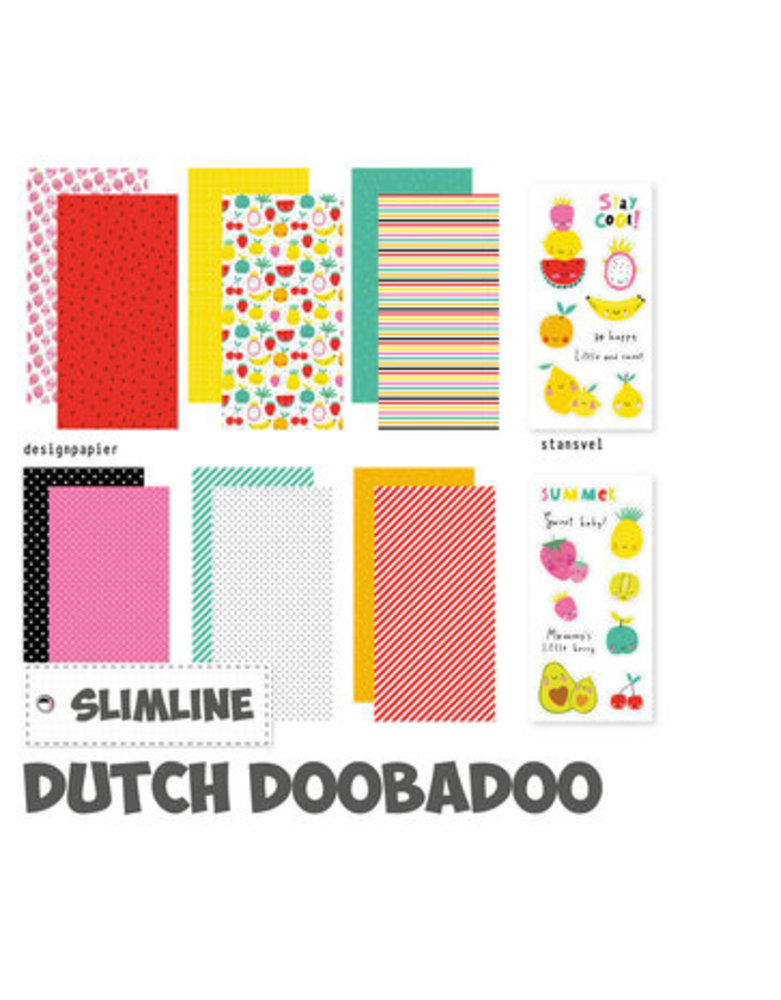 Dutch Doobadoo Crafty Paper Slimline Stay Cool (473.005.025)