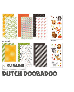 Dutch Doobadoo Crafty Paper Slimline Woodland Animals (473.005.026) Dutch Doobadoo Crafty Paper Slimline Woodland Animals (473.005.026)