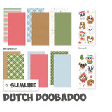 Dutch Doobadoo Crafty Paper Slimline Xmas Dogs (473.005.027)*