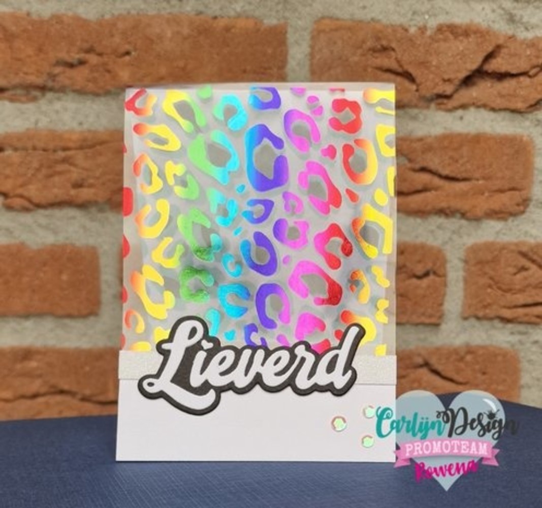 Carlijn Design Hot Foil A6 Panter (CDHF-0024)