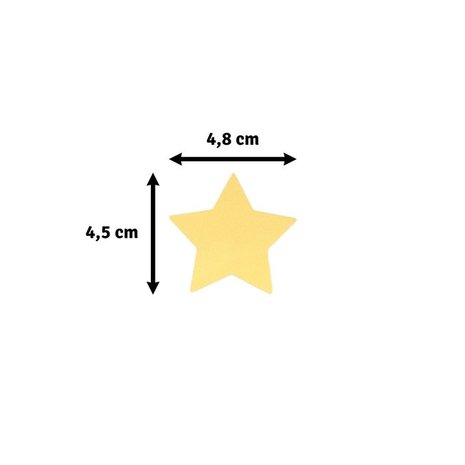 Vaessen Creative Figuurpons Jumbo Ster (21437-017) Vaessen Creative Figuurpons Jumbo Ster (21437-017)