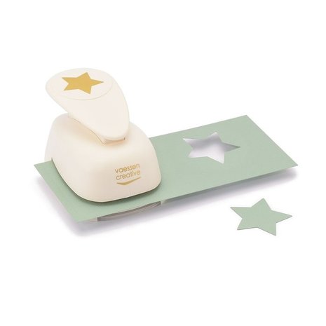 Vaessen Creative Figuurpons Jumbo Ster (21437-017) Vaessen Creative Figuurpons Jumbo Ster (21437-017)