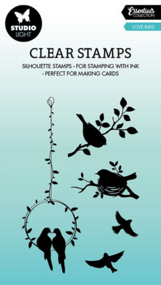 Studio Light Essentials Clear Stamp Love Bird (SL-ES-STAMP385)