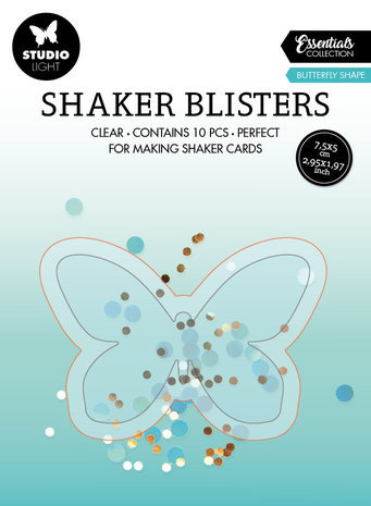 Studio Light Essentials Shaker Blisters Butterfly Shape (SL-ES-BLIS09)