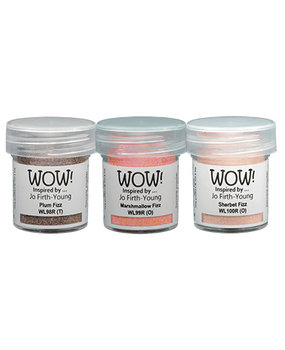WOW! Trio's Sweetie Jar Embossing Powder Set (WOWKT079) WOW! Trio's Sweetie Jar Embossing Powder Set (WOWKT079)