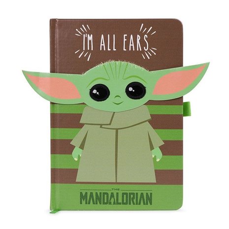 Popculture.shop Star Wars The Mandalorian I'm All Ears A5 Notebook Popculture.shop Star Wars The Mandalorian I'm All Ears A5 Notebook