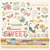 Simple Stories Wildflower Cardstock Stickers (19501)