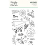 Simple Stories Wildflower Clear Stamps (19515) Simple Stories Wildflower Clear Stamps (19515)