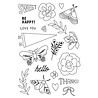 Simple Stories Wildflower Clear Stamps (19515) Simple Stories Wildflower Clear Stamps (19515)
