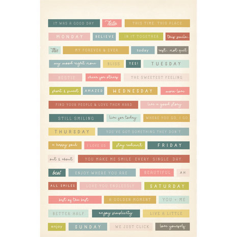 Simple Stories Wildflower Sticker Book (19520)