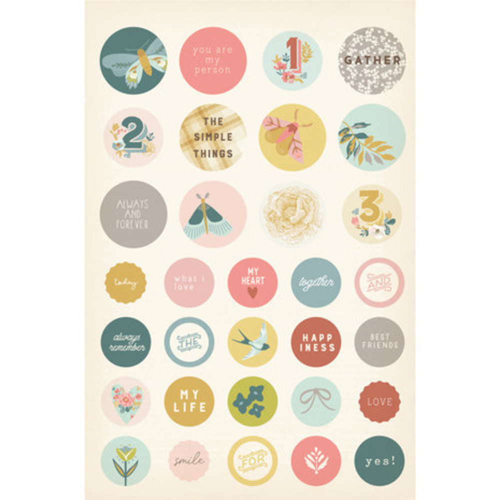 Simple Stories Wildflower Sticker Book (19520)