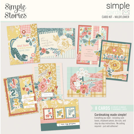 Simple Stories Wildflower Simple Cards Kit (19528) Simple Stories Wildflower Simple Cards Kit (19528)