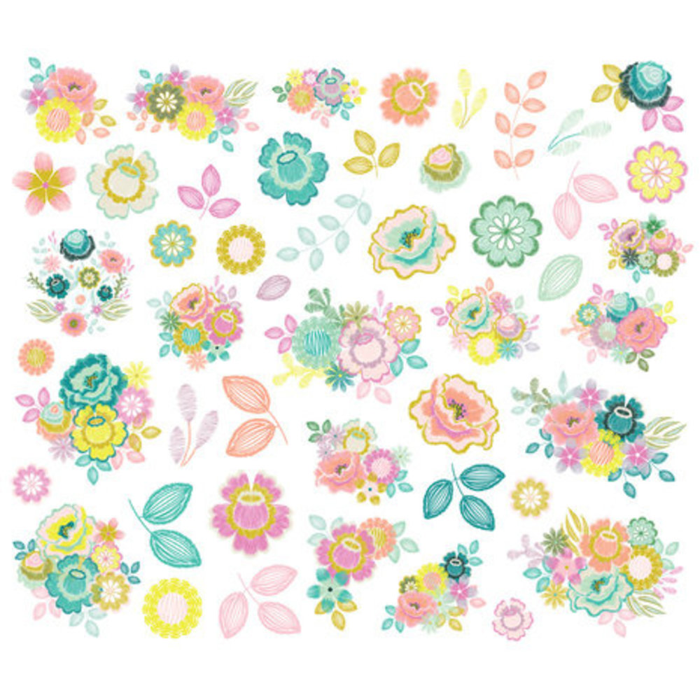 Simple Stories Flea Market Floral Bits (19619) Simple Stories Flea Market Floral Bits (19619)