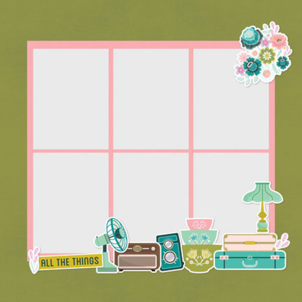 Simple Stories Flea Market Simple Pages Pieces (19627) Simple Stories Flea Market Simple Pages Pieces (19627)