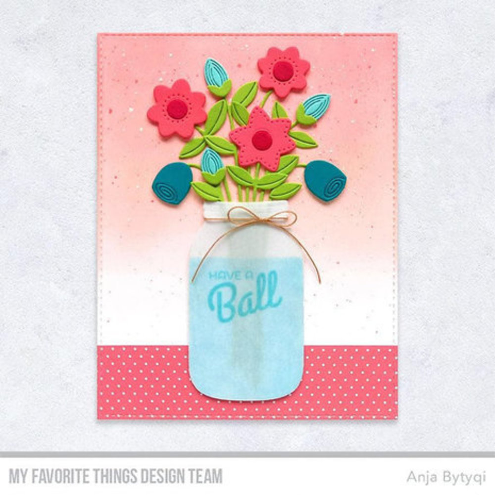 My Favorite Things Mason Jar Labels Clear Stamps (CS-765)