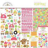 Doodlebug Design Inc. Over The Rainbow 12x12 Inch Essentials Kit (7997)