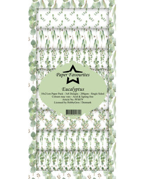 Paper Favourites Eucalyptus Slimline Paper Pack (PFS079)* Paper Favourites Eucalyptus Slimline Paper Pack (PFS079)*
