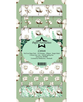 Paper Favourites Cotton Slimline Paper Pack (PFS080)* Paper Favourites Cotton Slimline Paper Pack (PFS080)*