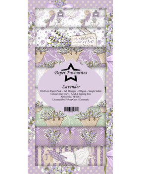 Paper Favourites Lavender Slimline Paper Pack (PFS081) Paper Favourites Lavender Slimline Paper Pack (PFS081)