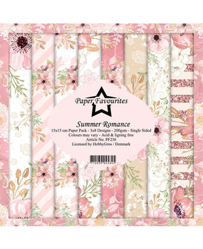 Paper Favourites Summer Romance 6x6 Inch Paper Pack (PF236)