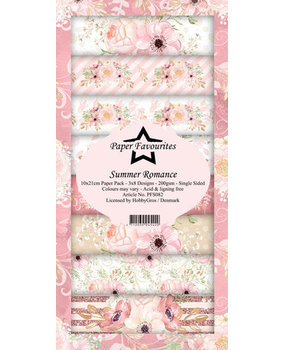 Paper Favourites Summer Romance Slimline Paper Pack (PFS082)