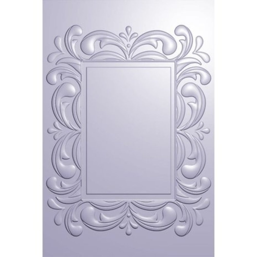 Gemini Regal Rectangle 3D Embossing Folder and Nesting Dies (GEM-EFD-3D-RERE)