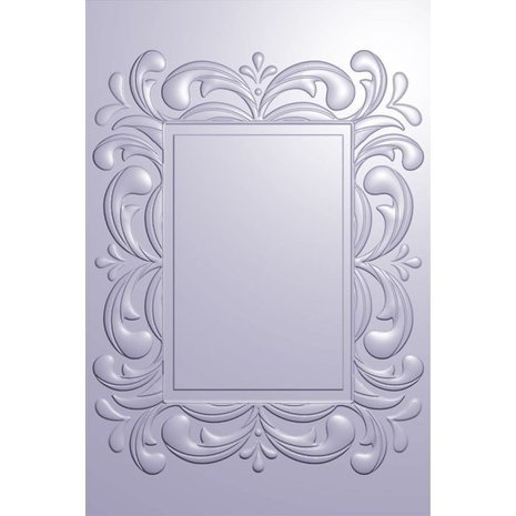 Gemini Regal Rectangle 3D Embossing Folder and Nesting Dies (GEM-EFD-3D-RERE)