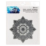 Simon Hurley Create Flowering Mandala Cling Stamps (HUR80640)