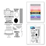 Simon Hurley Create Birthday Basics Clear Stamps (HUR80695)