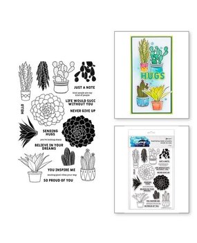Simon Hurley Create Succulents Clear Stamps (HUR80756) Simon Hurley Create Succulents Clear Stamps (HUR80756)