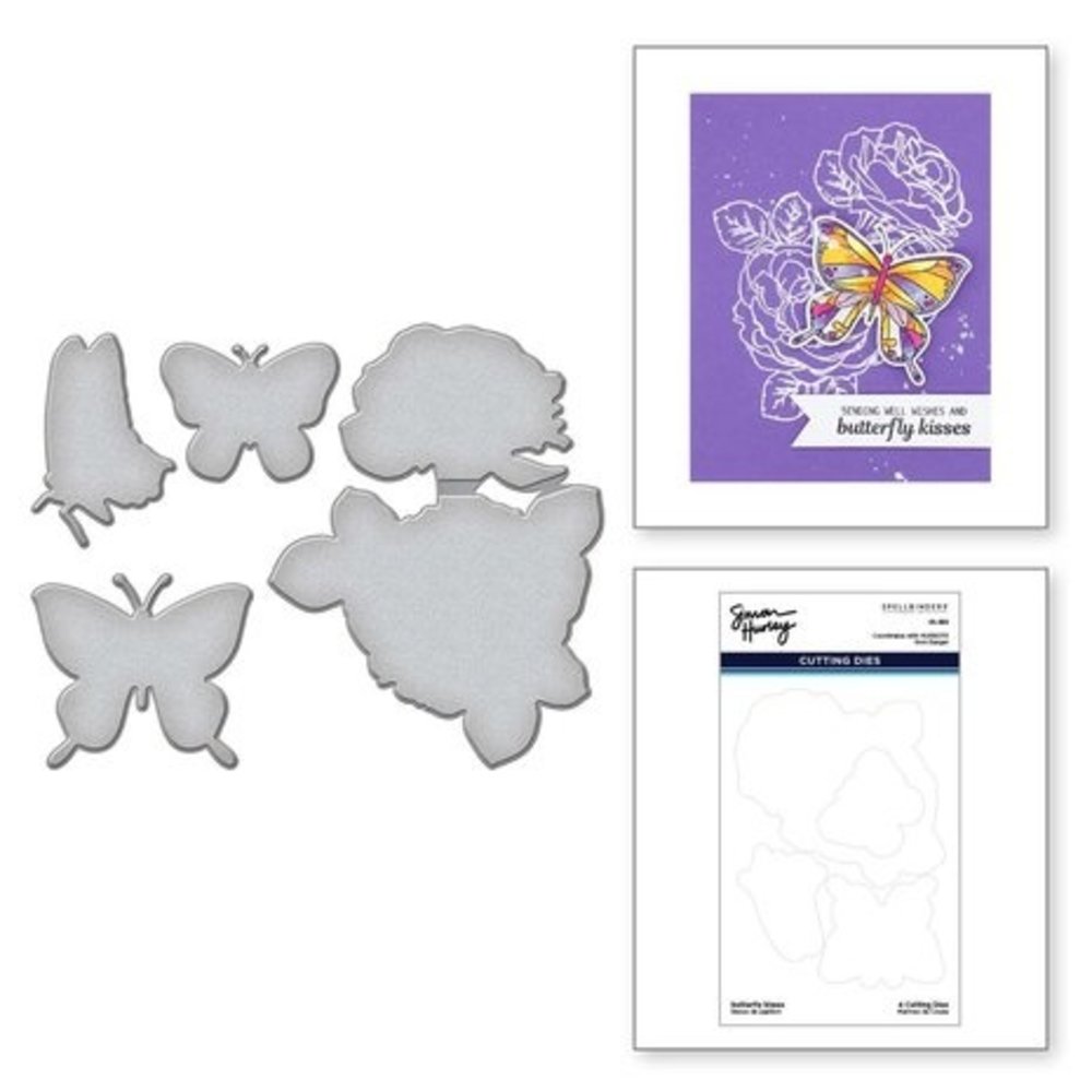 Spellbinders Butterfly Kisses Dies (S5-555) Spellbinders Butterfly Kisses Dies (S5-555)