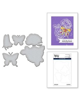 Spellbinders Butterfly Kisses Dies (S5-555) Spellbinders Butterfly Kisses Dies (S5-555)