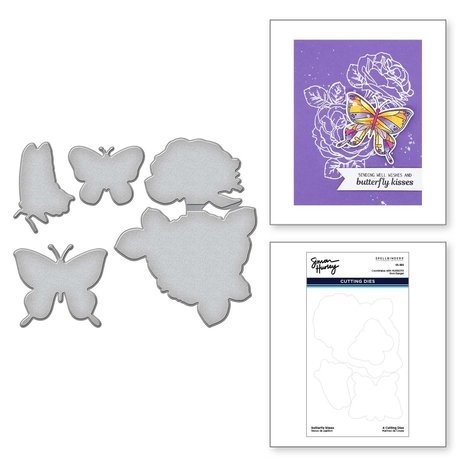Spellbinders Butterfly Kisses Dies (S5-555) Spellbinders Butterfly Kisses Dies (S5-555)