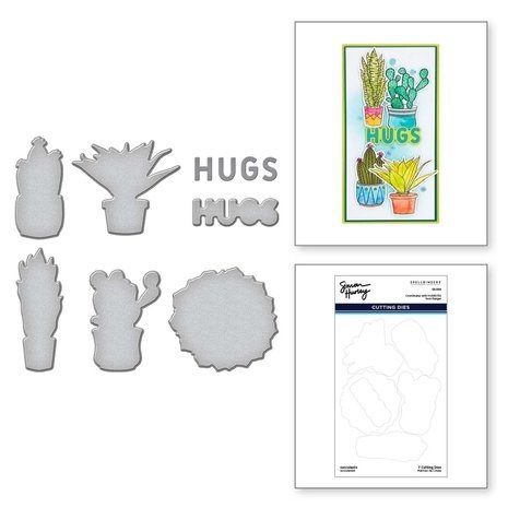 Spellbinders Succulents Dies (S5-556)