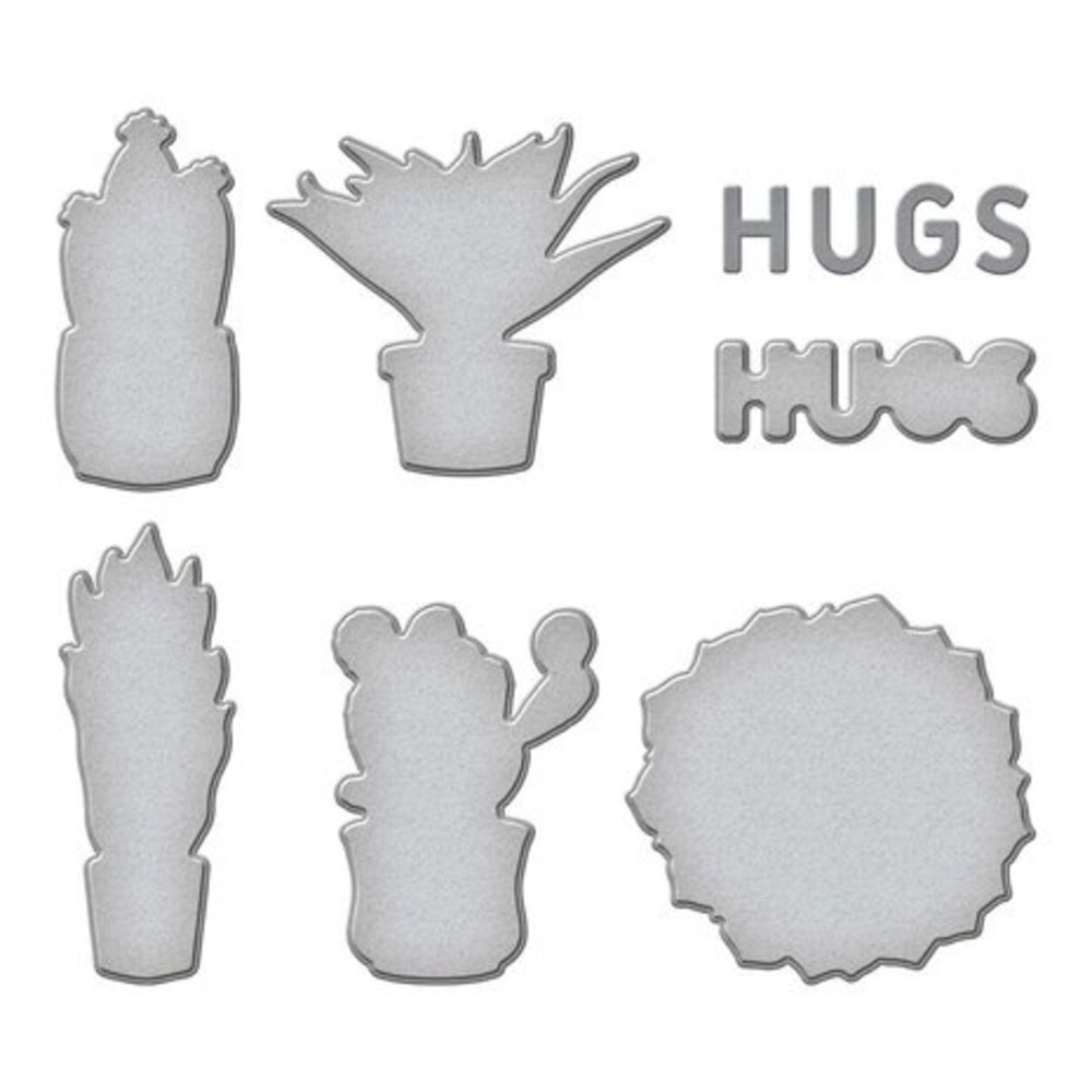 Spellbinders Succulents Dies (S5-556)