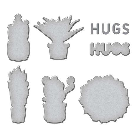 Spellbinders Succulents Dies (S5-556)