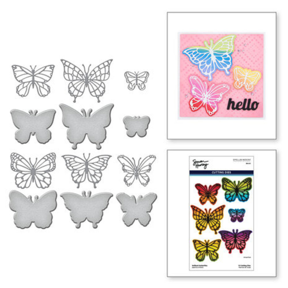 Spellbinders Metamorphosis Brilliant Butterflies Dies (S6-205) Spellbinders Metamorphosis Brilliant Butterflies Dies (S6-205)