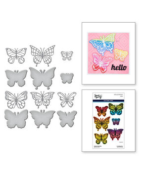 Spellbinders Metamorphosis Brilliant Butterflies Dies (S6-205) Spellbinders Metamorphosis Brilliant Butterflies Dies (S6-205)