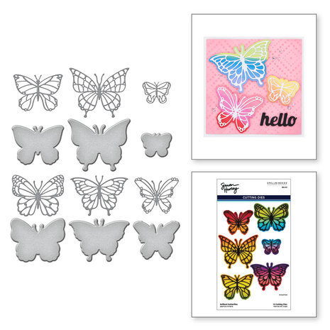 Spellbinders Metamorphosis Brilliant Butterflies Dies (S6-205) Spellbinders Metamorphosis Brilliant Butterflies Dies (S6-205)
