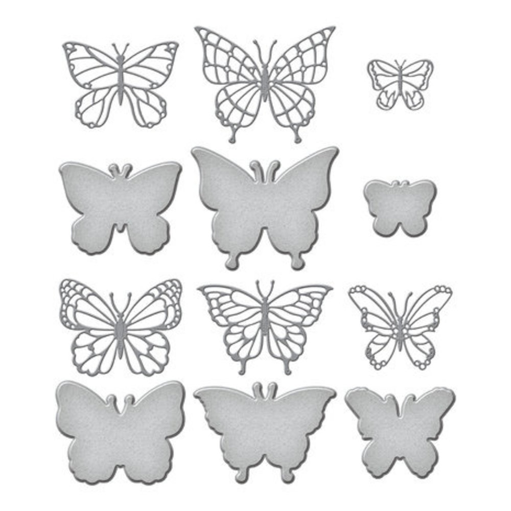 Spellbinders Metamorphosis Brilliant Butterflies Dies (S6-205) Spellbinders Metamorphosis Brilliant Butterflies Dies (S6-205)